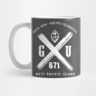 Guam Tshirt GU 671 Shirt Mug